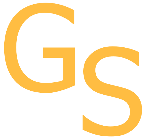 GIS Sensing Business Logo featuring the letters GS